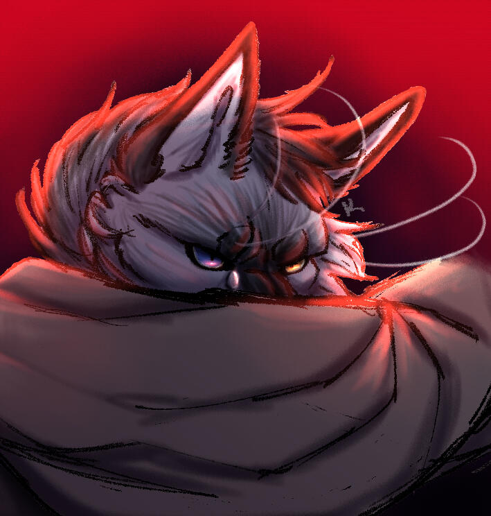 sketch w/ color + shading